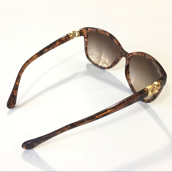 DOLCE & GABBANA Brown Tortoise Shell Sunglasses - Picture 3 of 8
